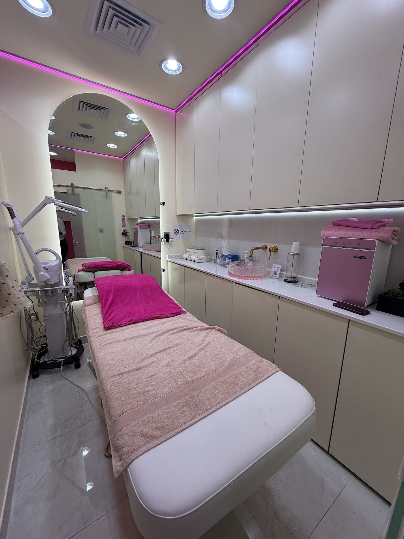 Private treatment room